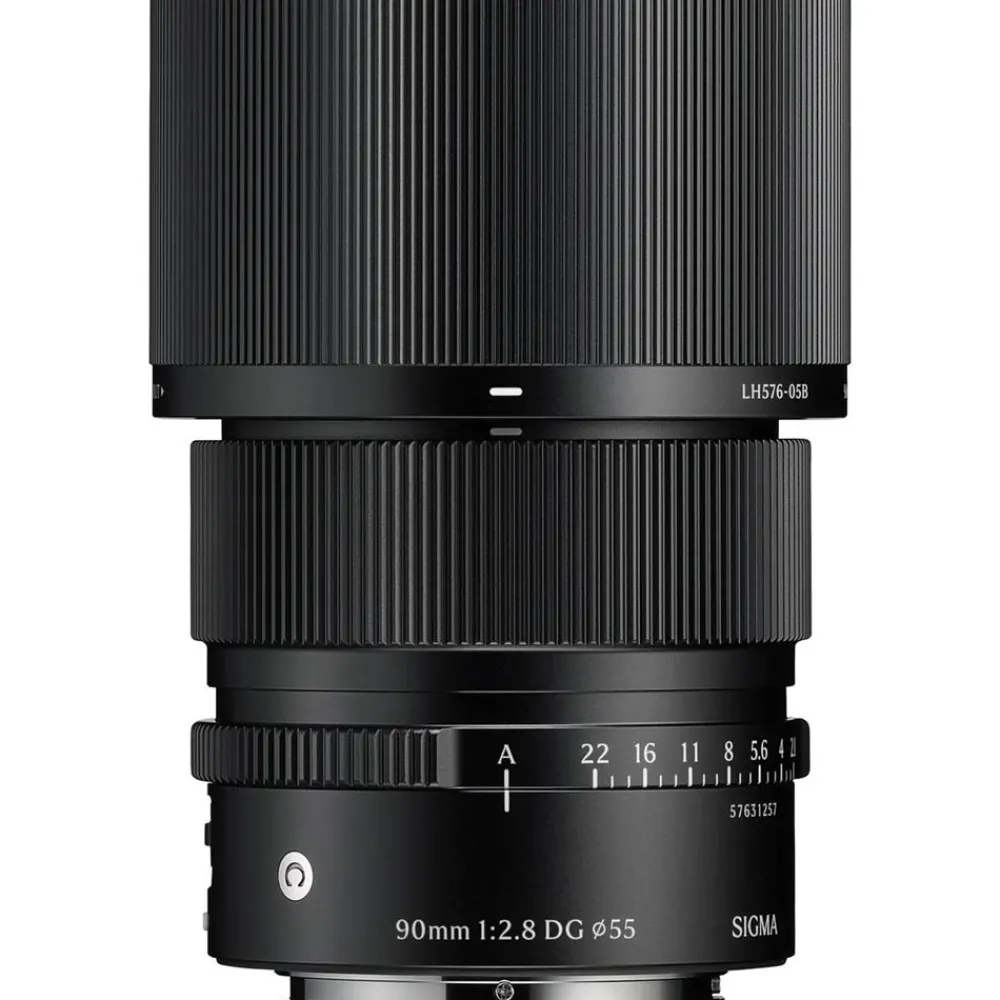 Sigma Mirrorless Lenses Only | 90mm f/2.8 DG Contemporary Black Lens (Sony FSE)