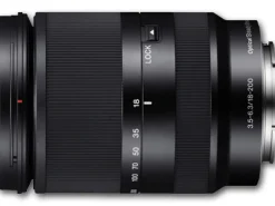 Sony Telephoto Zoom | Mirrorless Lenses Only | 18-200mm f3.5-6.3 E Mount Lens NEX Black