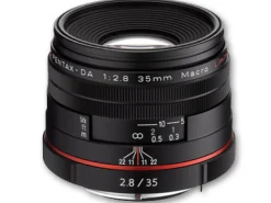 Pentax Wide Angle Prime | 35mm f2.8 HD DA Lens Black