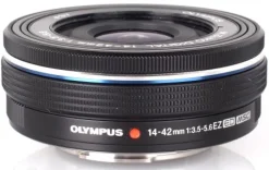 OM System Wide Angle Zoom | Mirrorless Lenses Only | 14-42mm f3.5-5.6 M. EZ Black