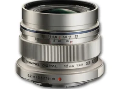 OM System Wide Angle Prime | Mirrorless Lenses Only | 12mm f2.0 M. Zuiko ED Lens Silver
