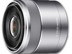 Sony Macro Lens | Mirrorless Lenses Only | 30mm f3.5 Macro Lens for Alpha NEX Silver