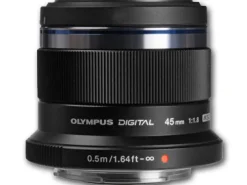 OM System Mirrorless Lenses Only | 45mm f1.8 M.Zuiko Black Lens