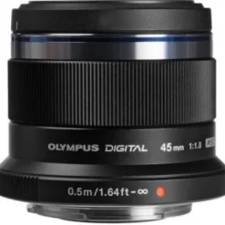 OM System Mirrorless Lenses Only | 45mm f1.8 M.Zuiko Black Lens