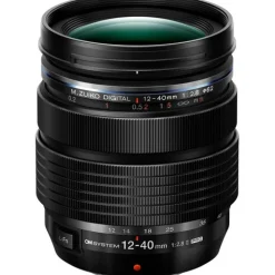 OM System Telephoto Zoom | Mirrorless Lenses Only | 12-40mm f2.8 M.Zuiko Digital ED PRO II Lens Black