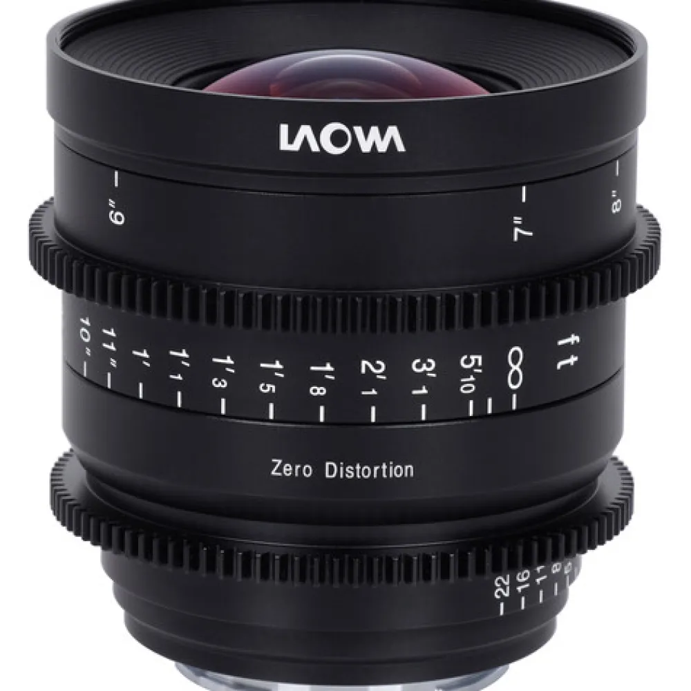 Laowa Wide Angle Prime | 15mm T2.1 Zero-D Cine Lens (Feet) Nikon Z