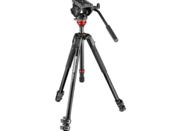 Manfrotto Tripods / Heads | MT190X3 Aluminum Tripod with 500 Fluid Head