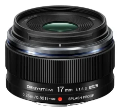 OM System Mirrorless Lenses Only | M.Zuiko Digital 17mm F1.8 II