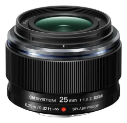 OM System Mirrorless Lenses Only | M.Zuiko Digital 25mm F1.8 II