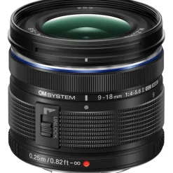 OM System Wide Angle Zoom | Mirrorless Lenses Only | M.ZUIKO ED 9-18mm F4.0-5.6 II