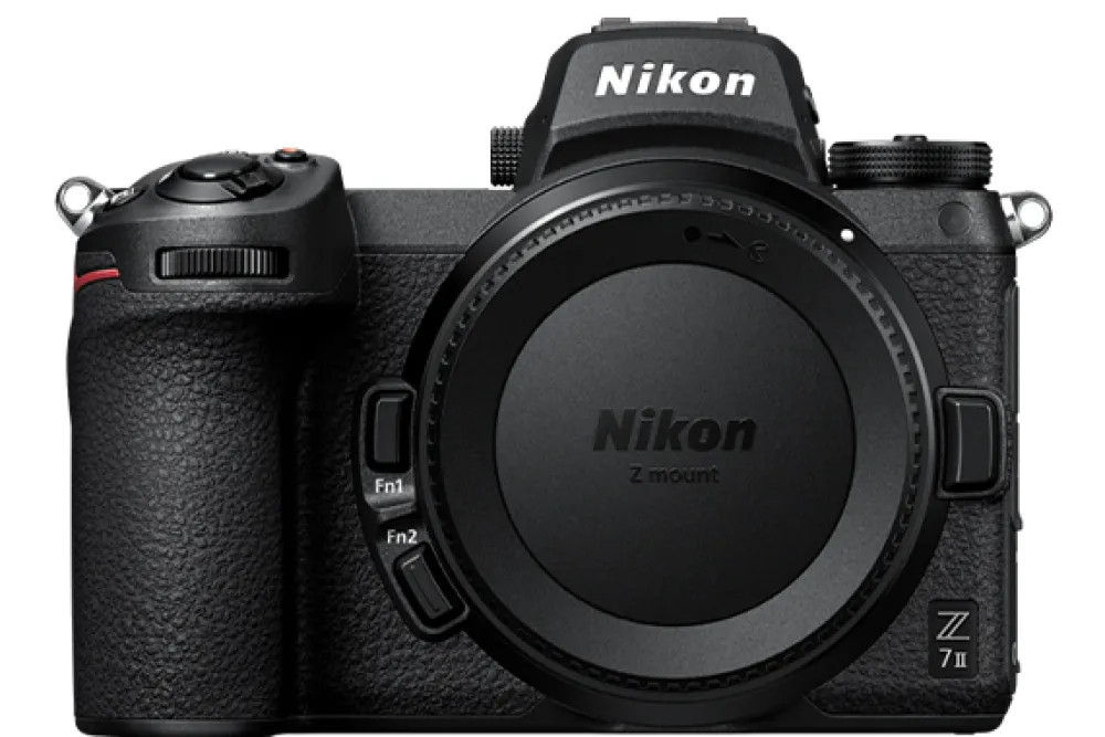 Nikon Mirrorless Cameras Only | Interchangeable Lens Cameras | Z7II with 24-70mm f4 Lens + Lexar 128GB 1667x Pro Lexar Card + Lens Pen