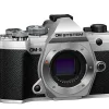 OM System Interchangeable Lens Cameras | Mirrorless Cameras Only | OM-5 MIRRORLESS CAMERA BODY SILVER + BLS-50 Battery +128 1667x Card