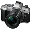 OM System Interchangeable Lens Cameras | Mirrorless Cameras Only | OM-5 Mirrorless with 12-45mm f4 Pro lens Silver REFURBISHED