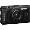 OM System Point And Shoot Cameras | Tough TG-7 Camera Black BONUS Battery