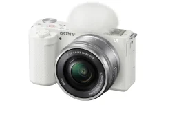 Sony Mirrorless Cameras Only | Video Cameras | Open Box Alpha ZV-E10 Camera 16-50mm Lens White