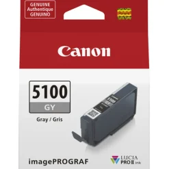 Canon Ink: Pro Printers | PFI-5100 LUCIA PRO II Grey Ink Tank (14.4mL)