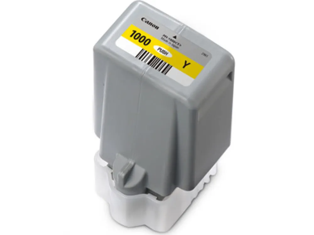 Canon Ink: Pro Printers | PFI-1000 Y Lucia Pro Yellow Ink Tank 80ml