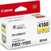 Canon Ink: Pro Printers | PFI-4100 Yellow Pigment Ink Tank (80mL)
