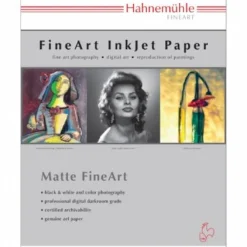 Hahnemuhle Paper: Photo Quality Sheets | Paper: Specialty | Photo Rag 308gsm 8.5x11