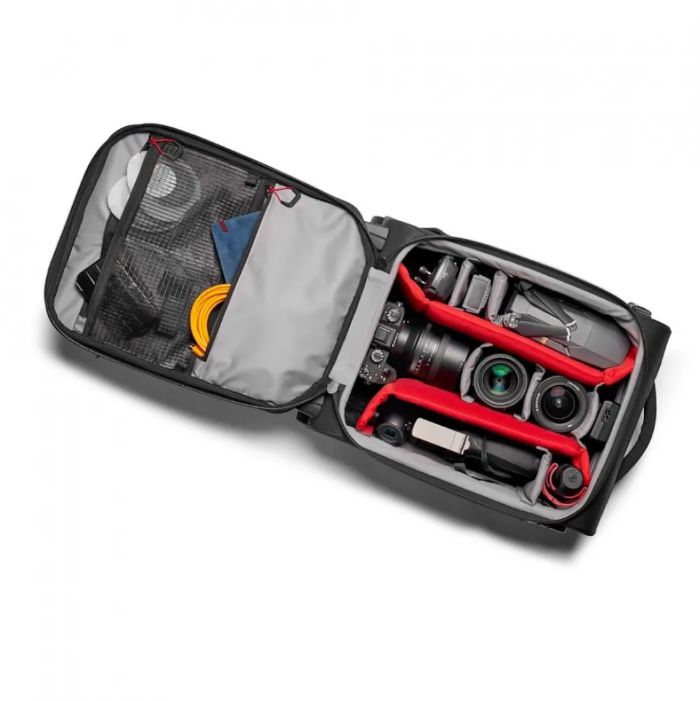Manfrotto Bags: Backpack & Sling | Pro Light Reloader Air-50 carry-on camera roller bag