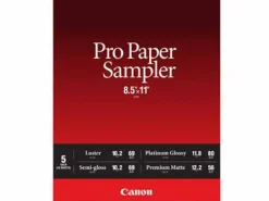 Canon Paper: Specialty | Pro Printer Paper Sampler 8.5 x 11- 20 Sheets