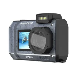 AgfaPhoto Point And Shoot Cameras | Realishot WP9500 Compact Digital Camera (Black)