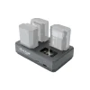 DigiPower Batteries / Chargers / Ac Adapters / Grips | Re-Fuel Triple Charger for NP-FZ100