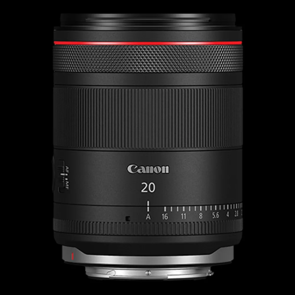 Canon Wide Angle Prime | Mirrorless Lenses Only | RF20mm F1.4 L VCM Lens