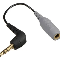RODE Cables / Cords / Remotes | Iphone / Android Accessories | SC-3 3.5mm TRRS Female to 3.5mm Right-Angle TRS Male Adapter Cable
