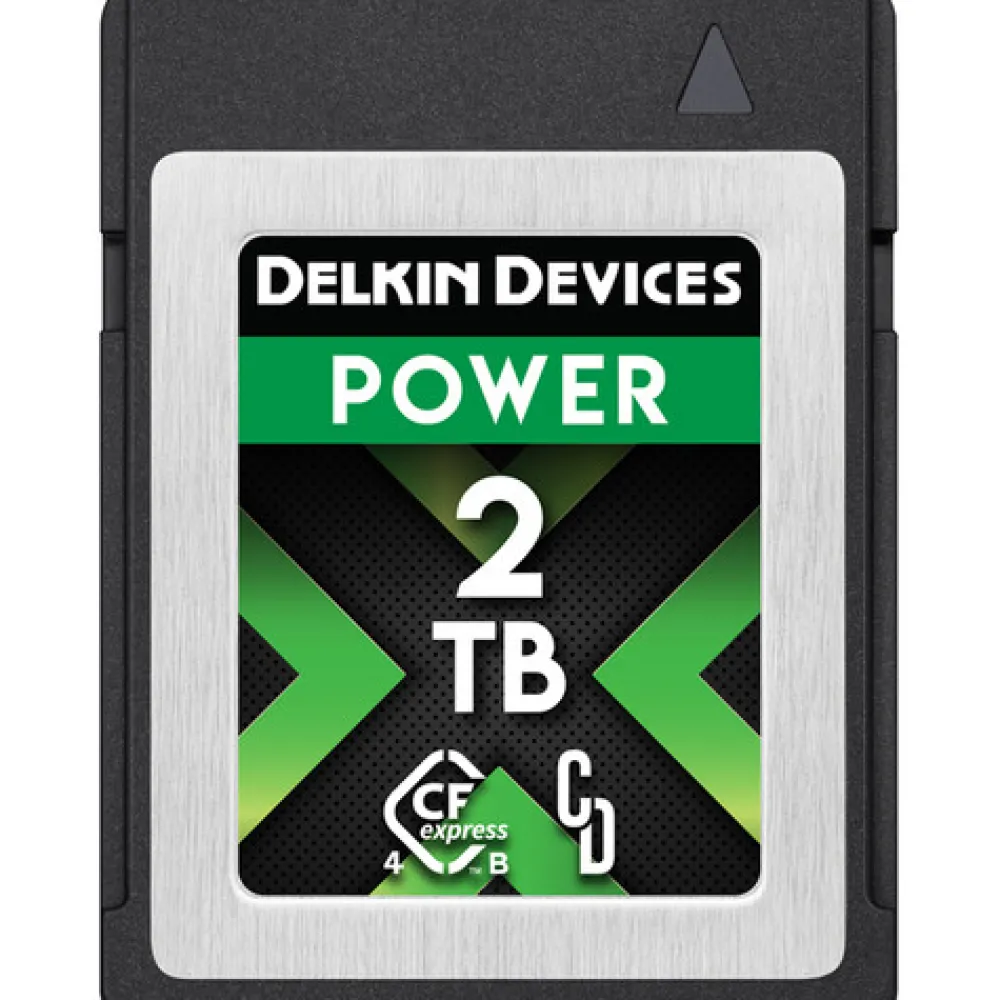 Delkin Cfexpress Memory Cards | 2TB POWER 4.0 CFexpress Type B Memory Card