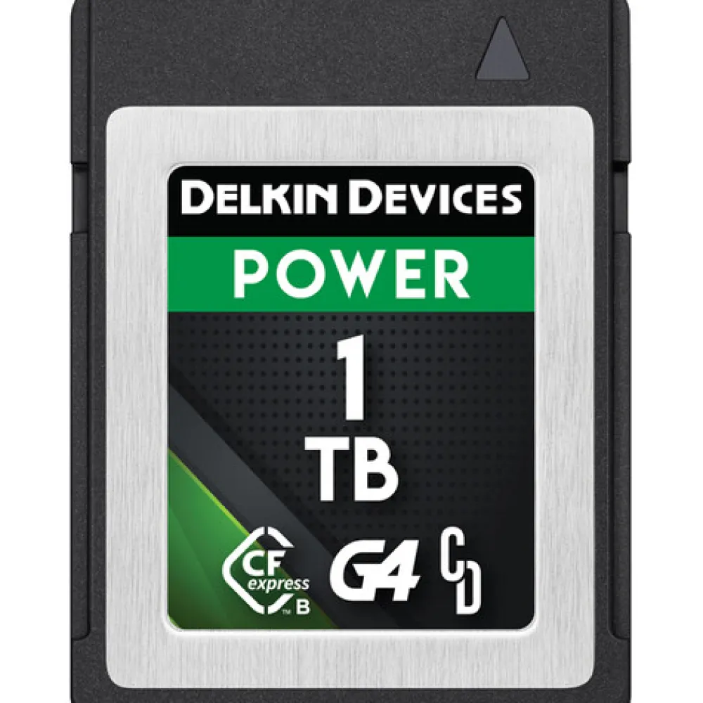 Delkin Cfexpress Memory Cards | 1TB POWER CFexpress Type B Memory Card