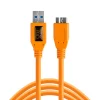 TETHER TOOLS Cables / Cords / Remotes | TetherPro USB 3.0 to Micro-B ORANGE