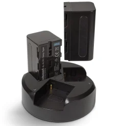 Hahnel Batteries / Chargers / Ac Adapters / Grips | Trio Charger Kit for Sony L-Series Batteries
