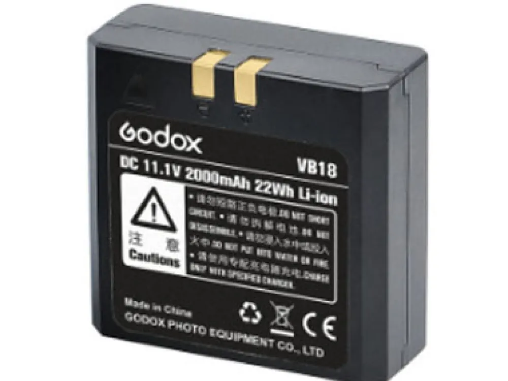 Godox Batteries / Chargers / Ac Adapters / Grips | VB-18 Battery For V860II Flash