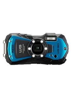 Pentax Point And Shoot Cameras | WG-90 5X Zoom Blue