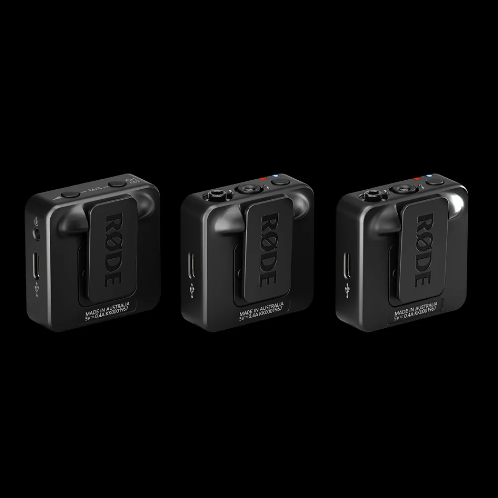 RODE Video Accessories | Microphones / Headphones / Speakers | Wireless GO Gen 3 Compact Digital Wireless Mic System