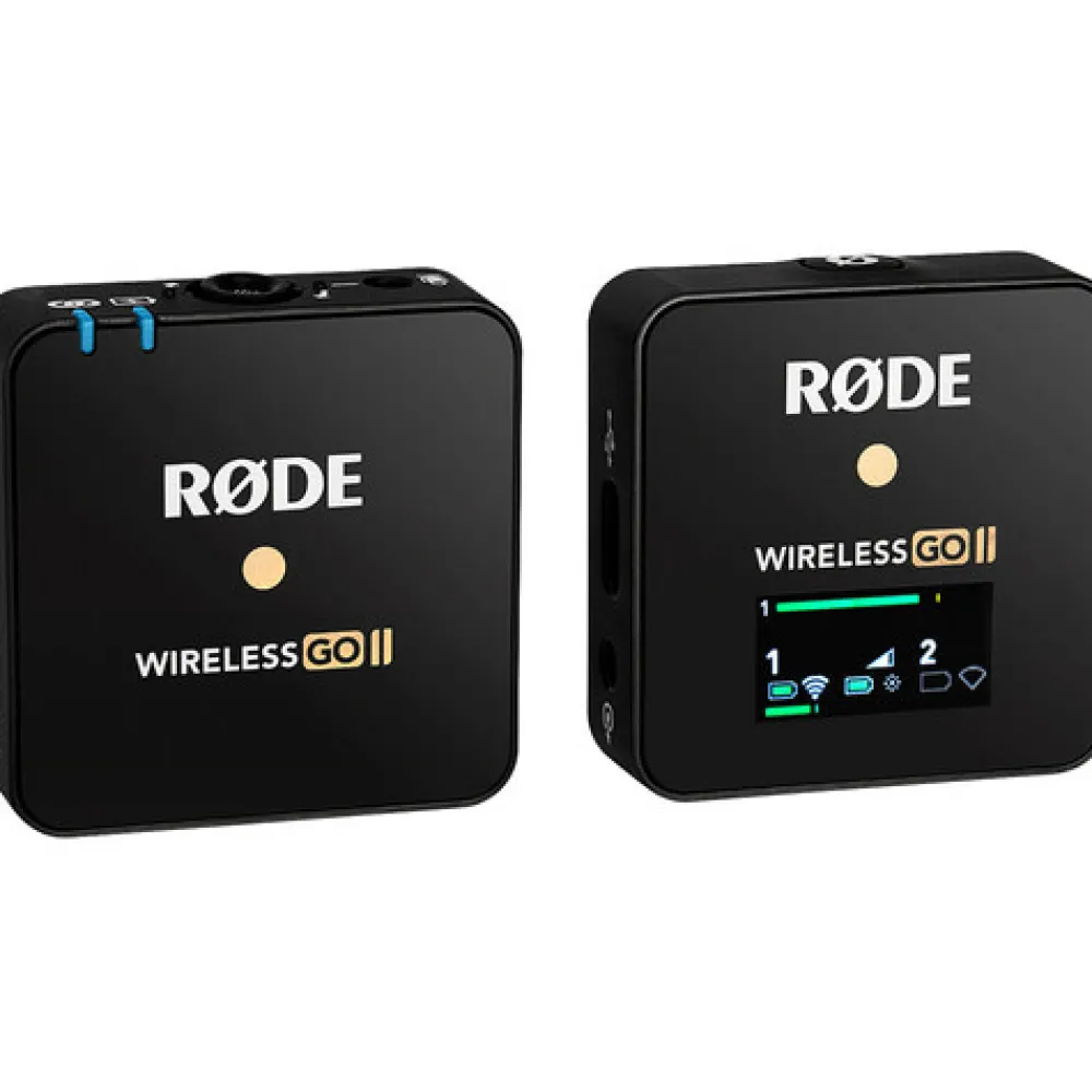 RODE Video Accessories | Microphones / Headphones / Speakers | Wireless GO II Single Compact Digital Wireless Mic