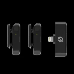 RODE Video Accessories | Microphones / Headphones / Speakers | Wireless Micro (Lightning Black)