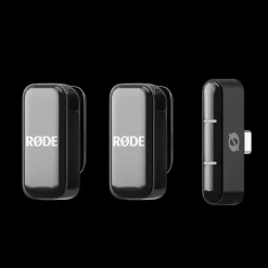 RODE Video Accessories | Microphones / Headphones / Speakers | Wireless Micro (USB-C Black)