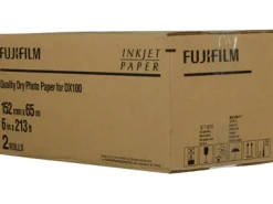 Fujifilm Paper: Photo Quality Rolls | 6x213 DX100 Inkjet Paper Glossy (2 Rolls)