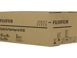 Fujifilm Paper: Photo Quality Rolls | 5x213 DX100 Inkjet Paper Glossy (2 Rolls)