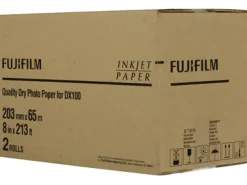 Fujifilm Paper: Photo Quality Rolls | 8x213 DX100 Inkjet Paper Glossy (2 Rolls)