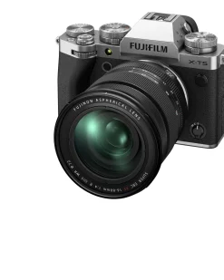 Fujifilm Interchangeable Lens Cameras | Mirrorless Cameras Only | X-T5 Camera with XF16-80 Kit Silver